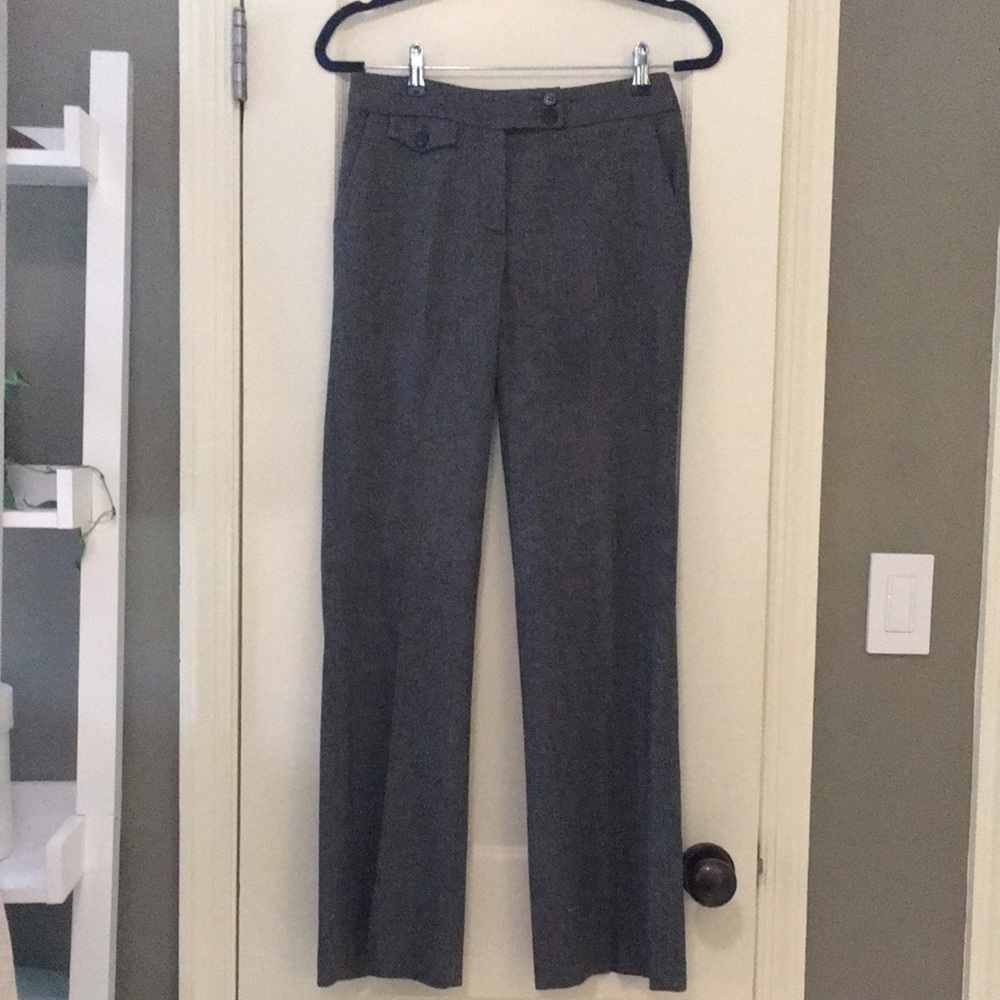 H&M wool blend, grey slacks. Size 4